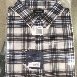 Plaid button down shirt